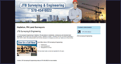 Desktop Screenshot of jtb-surveying.com